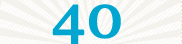 40 plazas